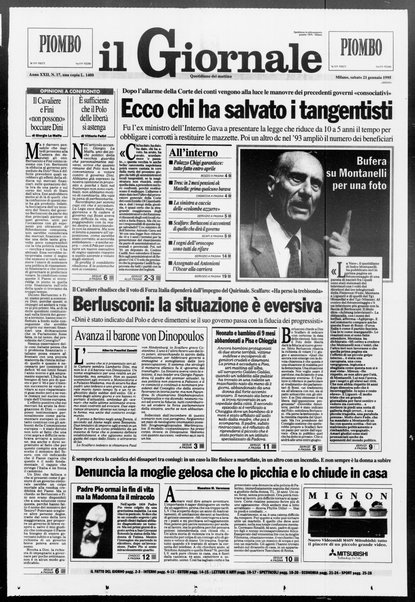 Il giornale : quotidiano del mattino